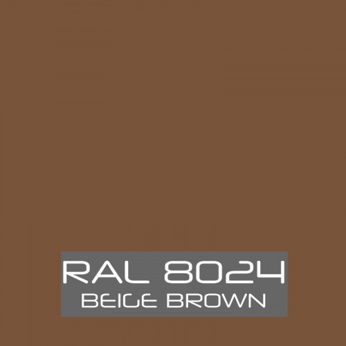 RAL 8024 Beige Brown tinned Paint